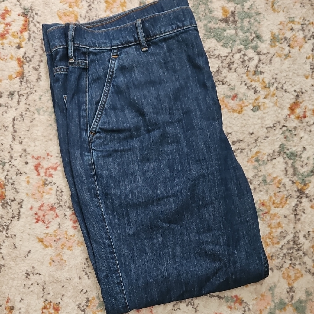 J Crew Relaxed Fit Dark Indigo Denim Jeans